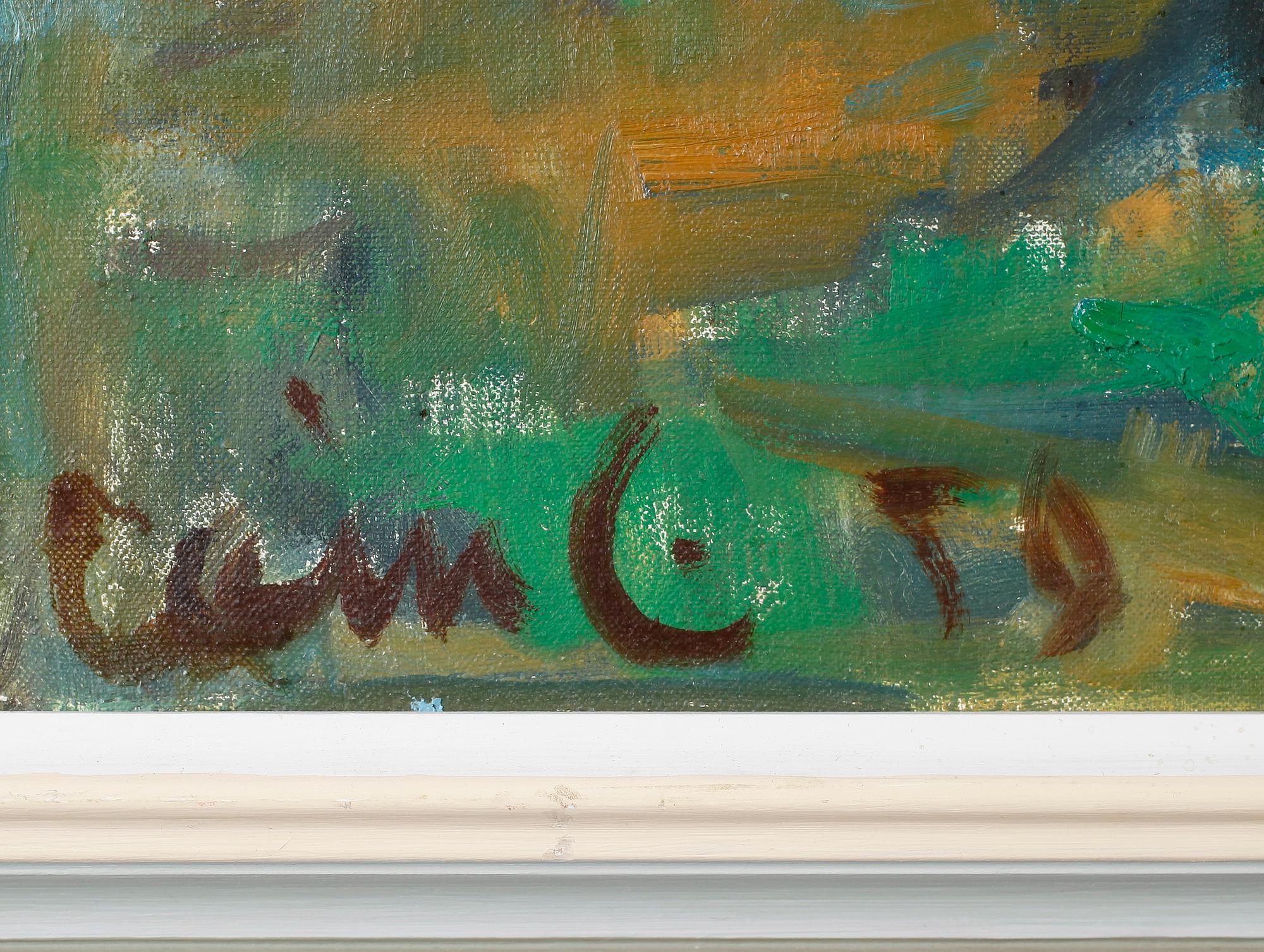 OLAVI LAINE, olja på duk, signerad och otydligt daterad.