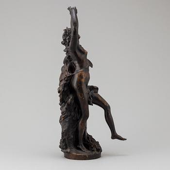 CLAUDE MICHEL CLODION, in the manner of. A bronze sculpture, circa 1900.