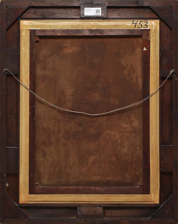 OKÄND KONSTNÄR, olja på duk, 1800-tal.
