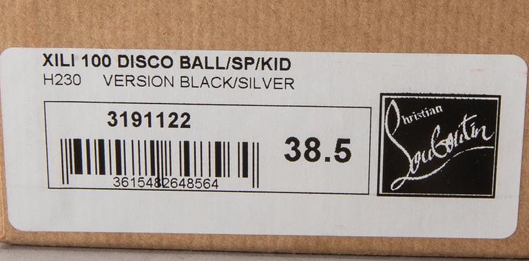 SANDALETTER, Christian Loboutin,  "Xili Disco Balls", storlek 38,5.