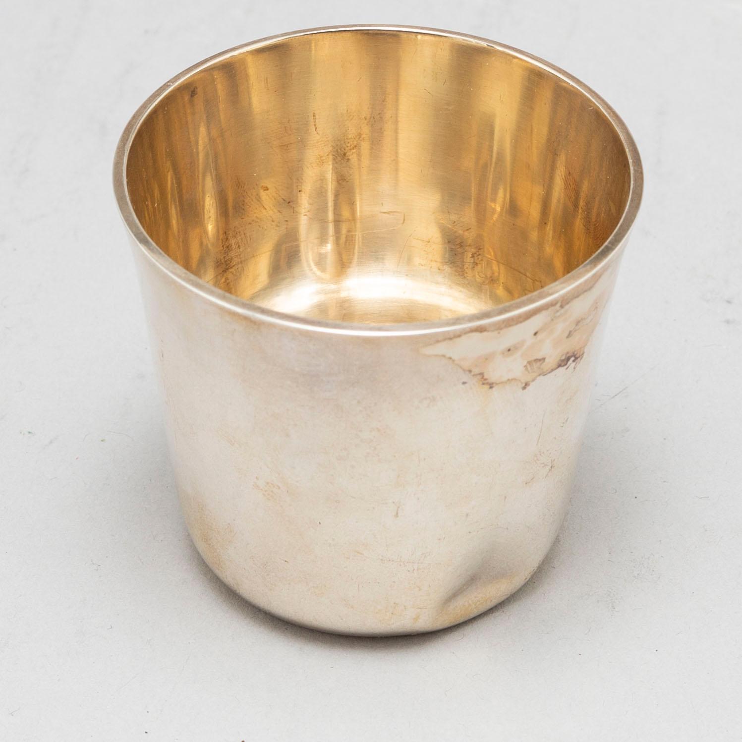 KARL-AXEL KARLSSON, MEMA, and HUGO STRÖMDAHL, three sterling silver bowls, 1950-80s.