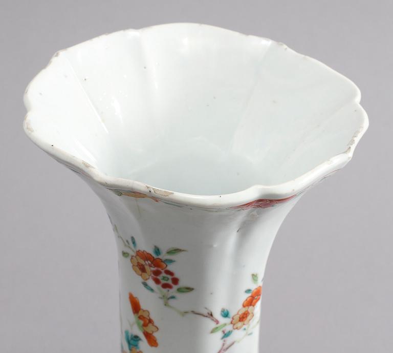 VAS, porslin, kina, Qianlong, 1700-tal.