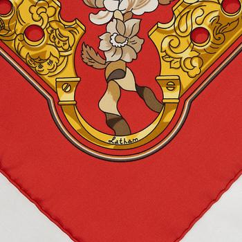 Hermès, scarf, "Copeaux".