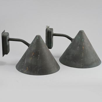 YTTERBELYSNING, 2 st, "Tratten", Hans Agne Jakobsson, Markaryd. 1900-talets andra hälft.