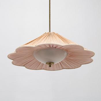 A mid-20th century ceiling lamp for Idman.