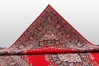 A carpet, Keshan, ca 353 x 240 cm.