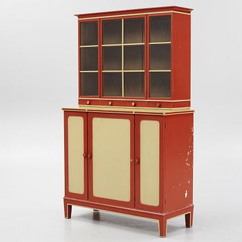 Axel Larsson, vitrinskåp, 1930-40-tal.