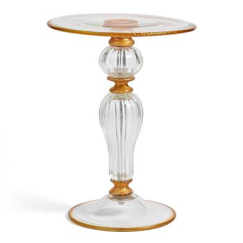 259. A glass side table, glass, Murano, Italy, 1995.