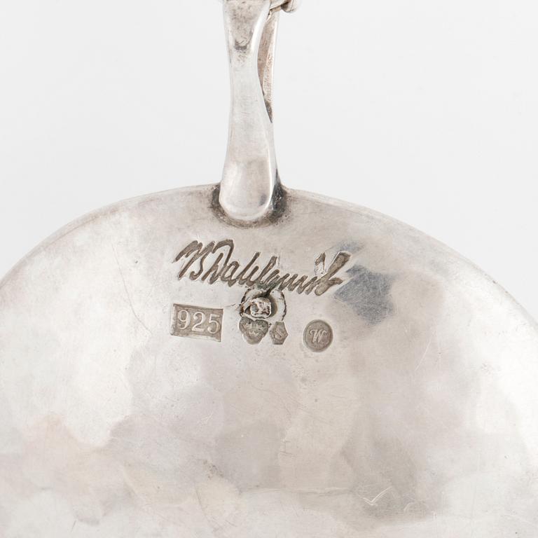IBE DAHLQUIST, hänge med kedja, sterlingsilver, Visby.