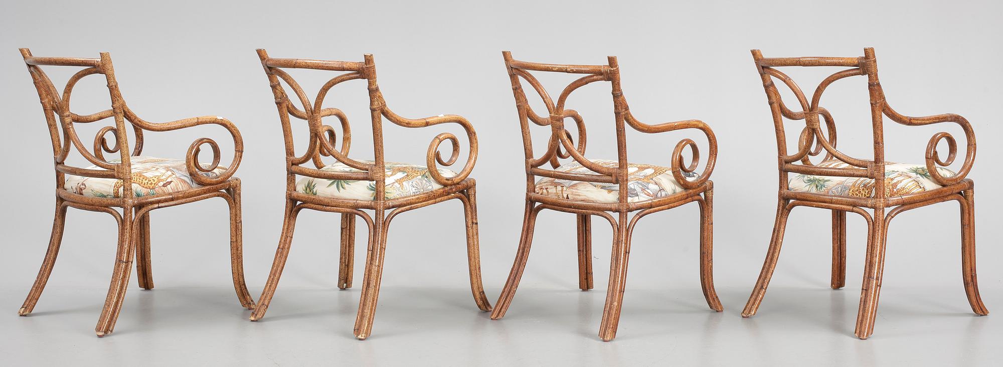 KARMSTOLAR, 4 st, 1900-tal.