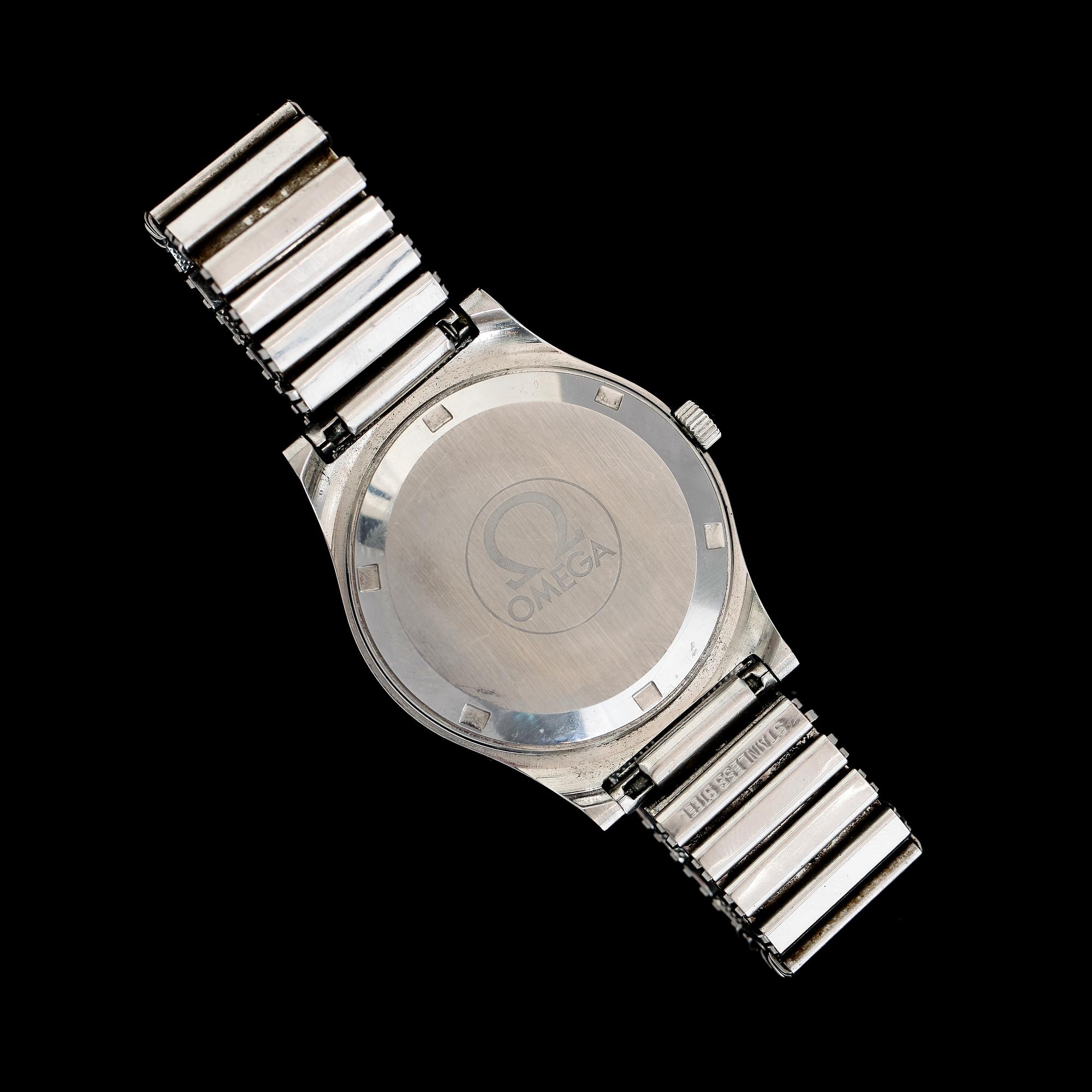 ARMBANDSUR, stål, Omega Automatic, 1900-talets mitt.