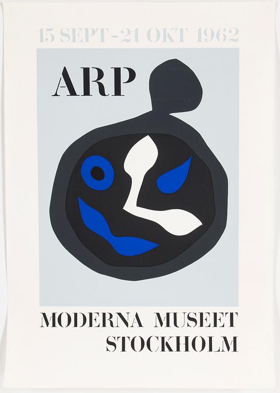 MODERNA MUSEET, 7 exhibition posters, 1960s -.