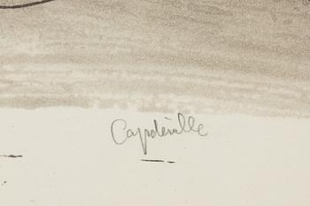 Jean Capdeville, färglitografi, signerad och numrerad 33/50.