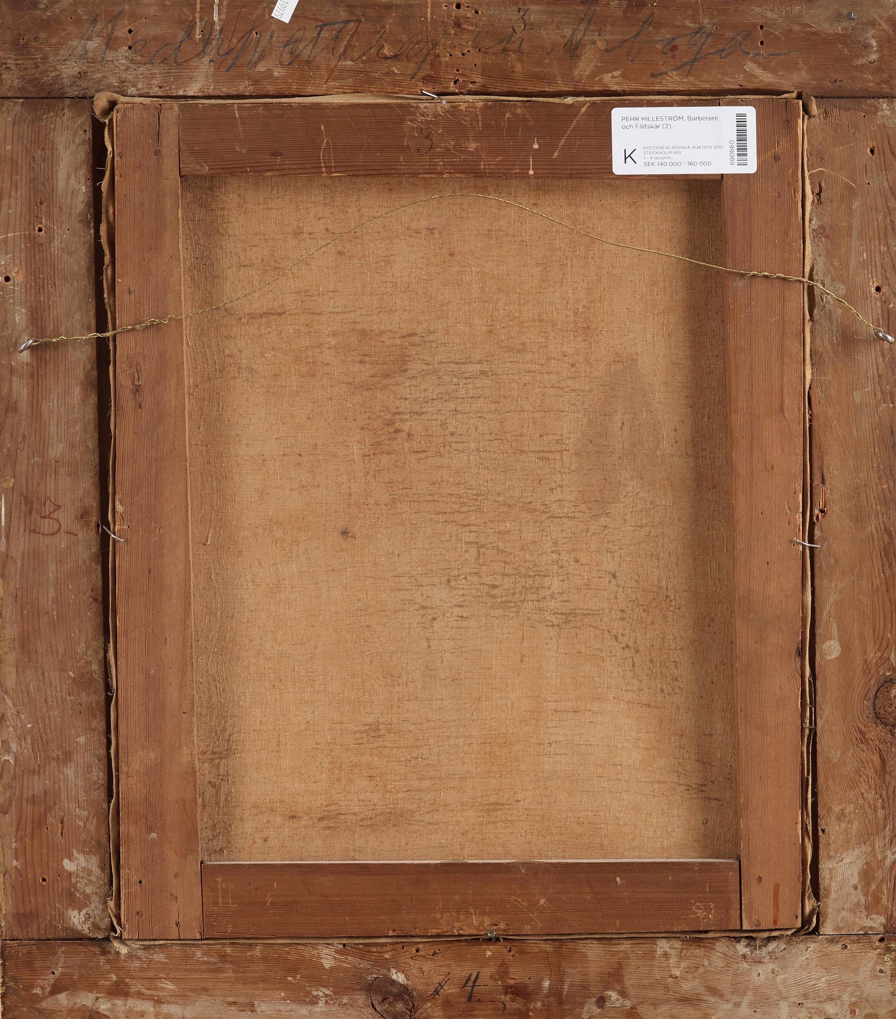 Pehr Hilleström, A man who gets shaved & A man pulls out a tooth of another (2).