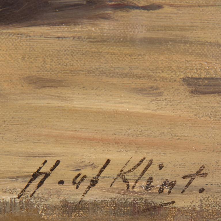 HILMA AF KLINT, olja på duk, signerad.