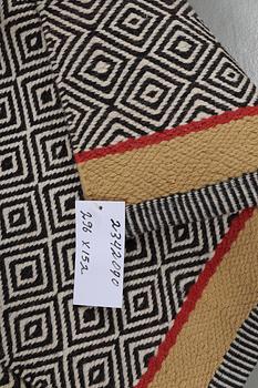 Matta, Kasthall, "Gåsöga", ca 295 x 152 cm.