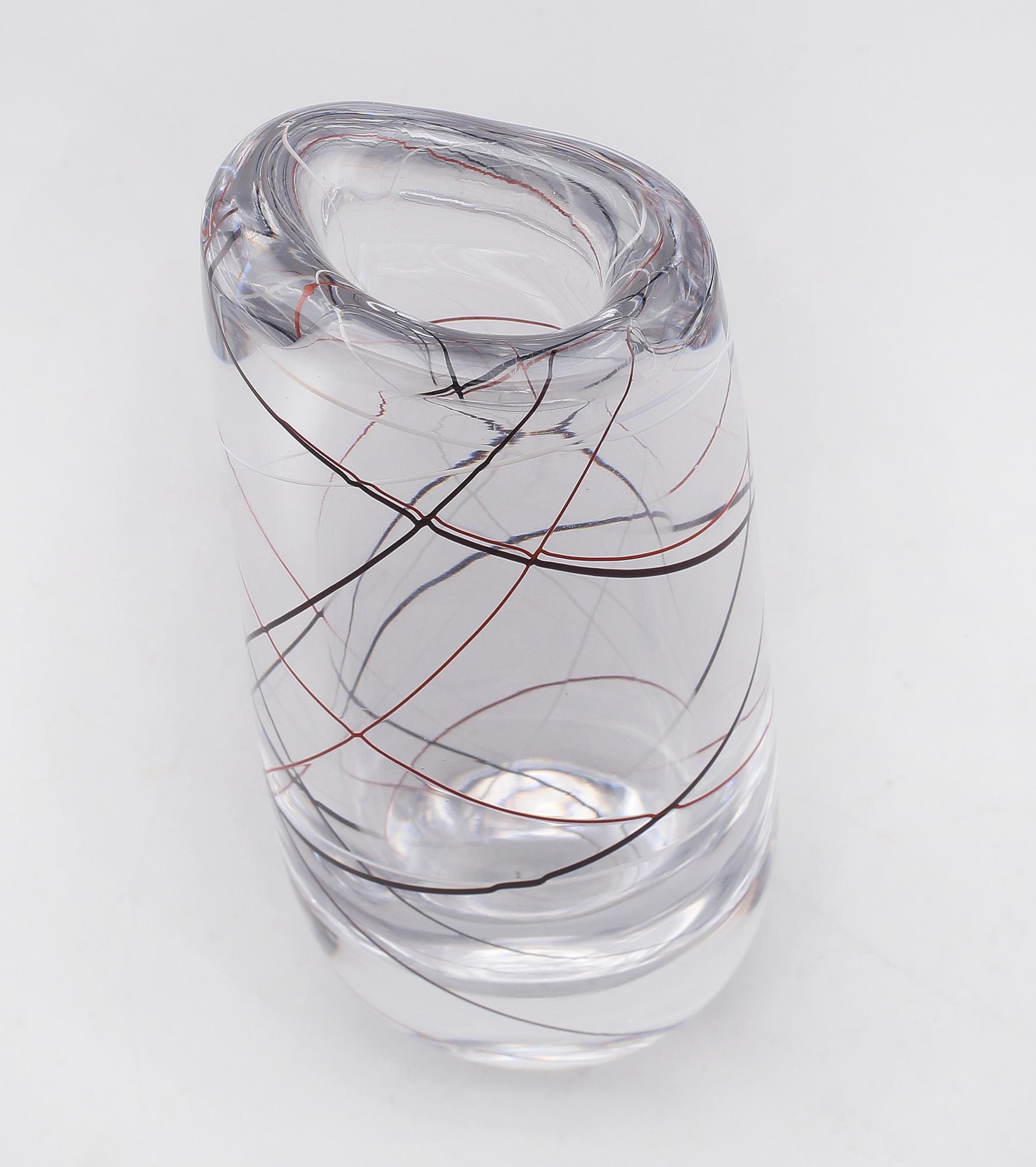VAS, glas, Vicke Lindstrand, Kosta.