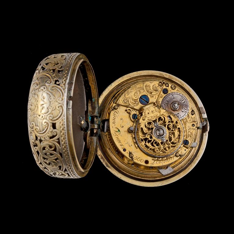 A pocket watch, Rogers, London, second half 18th century.