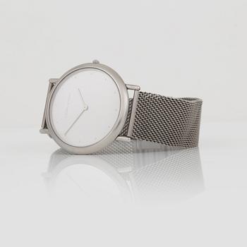 ARMBANDSUR, stål, Georg Jensen, 1900-talets slut.