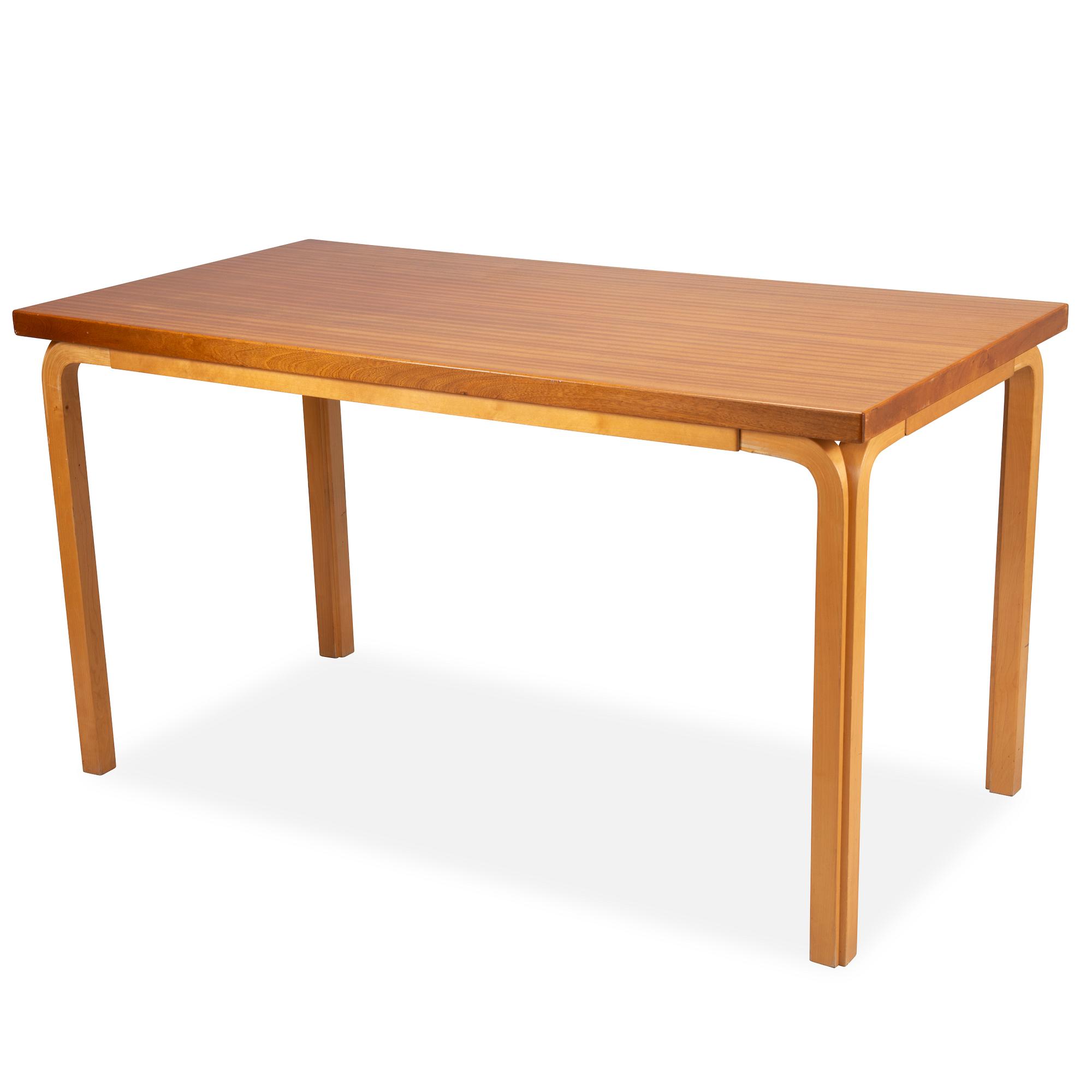 Alvar Aalto, ALVAR AALTO, A mid 20th century 'Y 89'table for Artek. Finland.