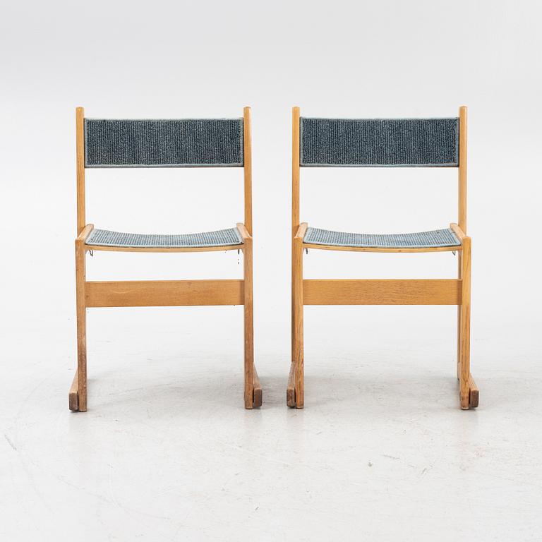 Chairs, 12 pieces, mid-20th century.