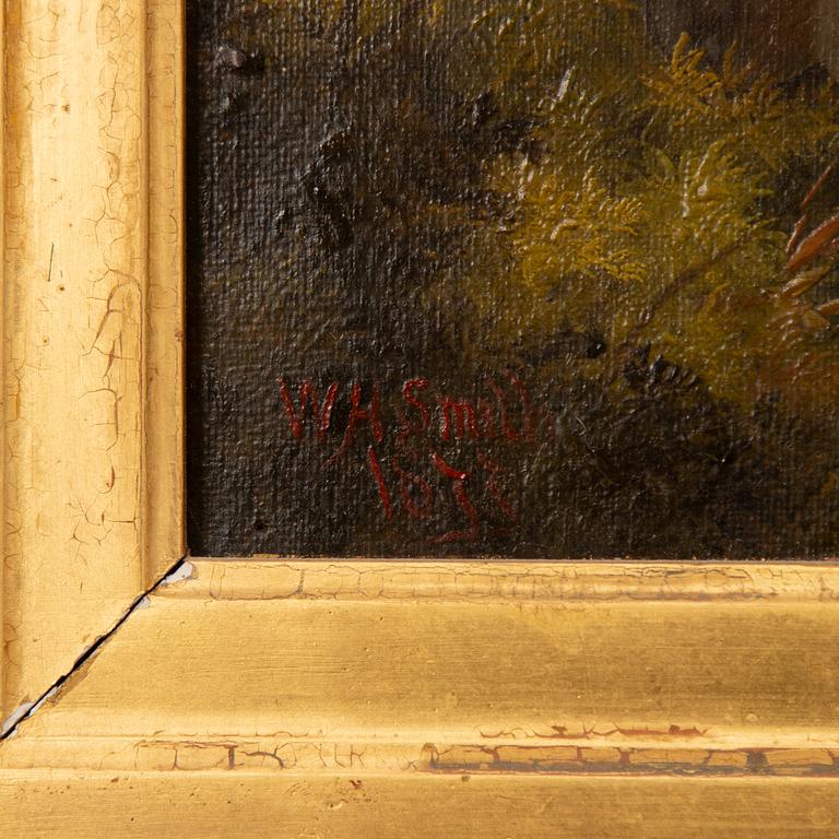 William H. Smith, Still Life with Fruits and Butterfly.