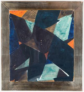 Olle Bonniér, watercolour signed and dated 57.