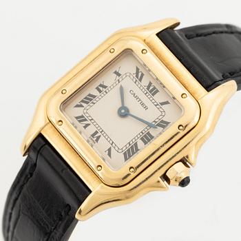 Cartier, Panthère, wristwatch, 21,5 x 21,5 (30) mm.