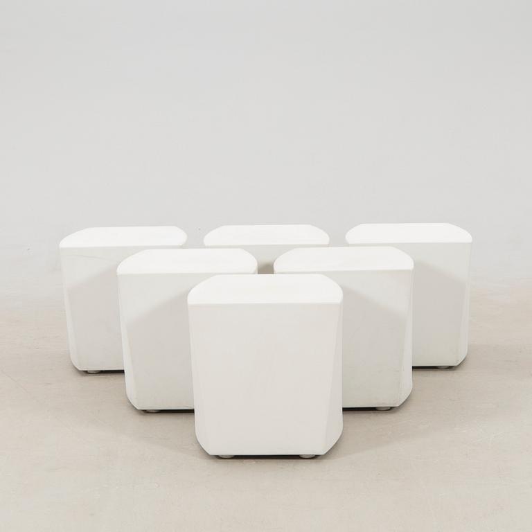 Emilio Nanni designed 6 "Boom" chairs for Steelmobil, early 21st century.