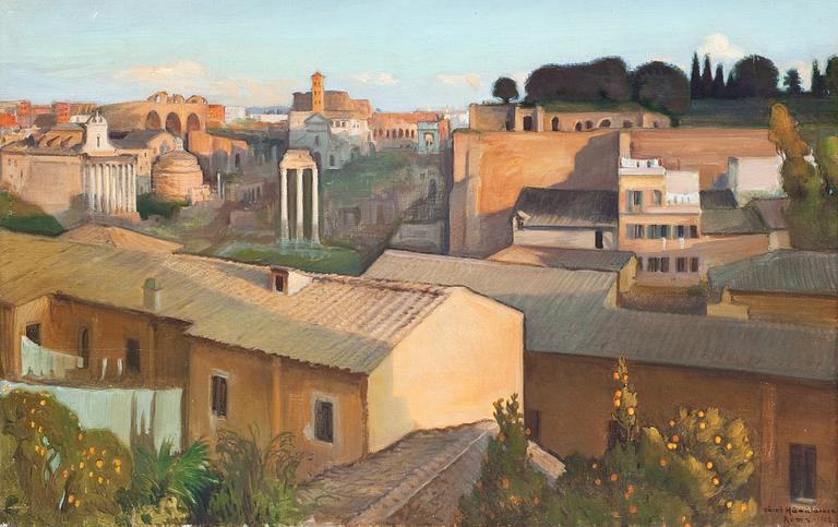 Väinö Hämäläinen, VIEW OF ROME.