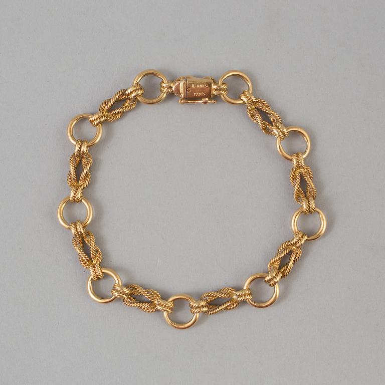 HERMÈS bracelet 18K gold.
