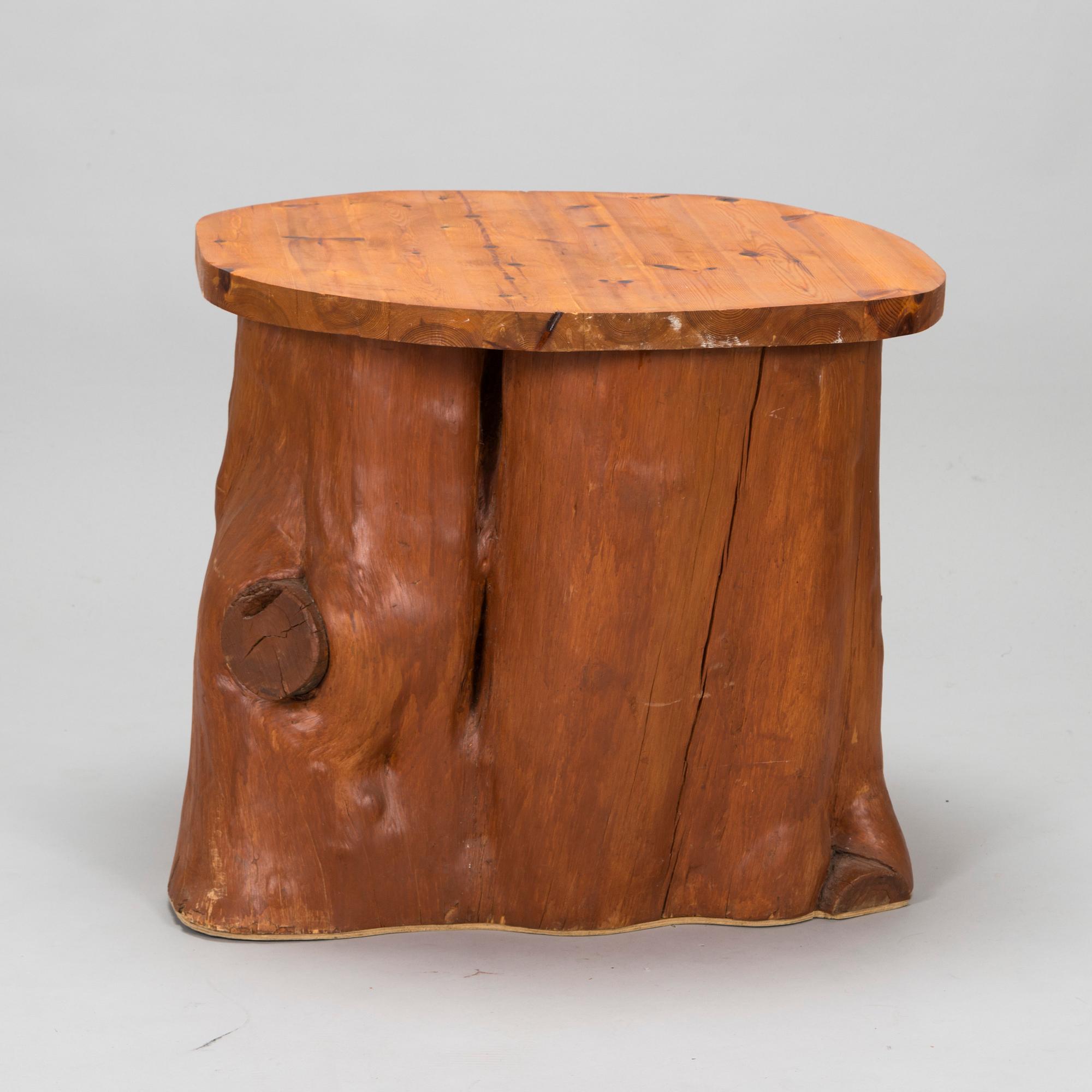 A wooden table from the 20th century.