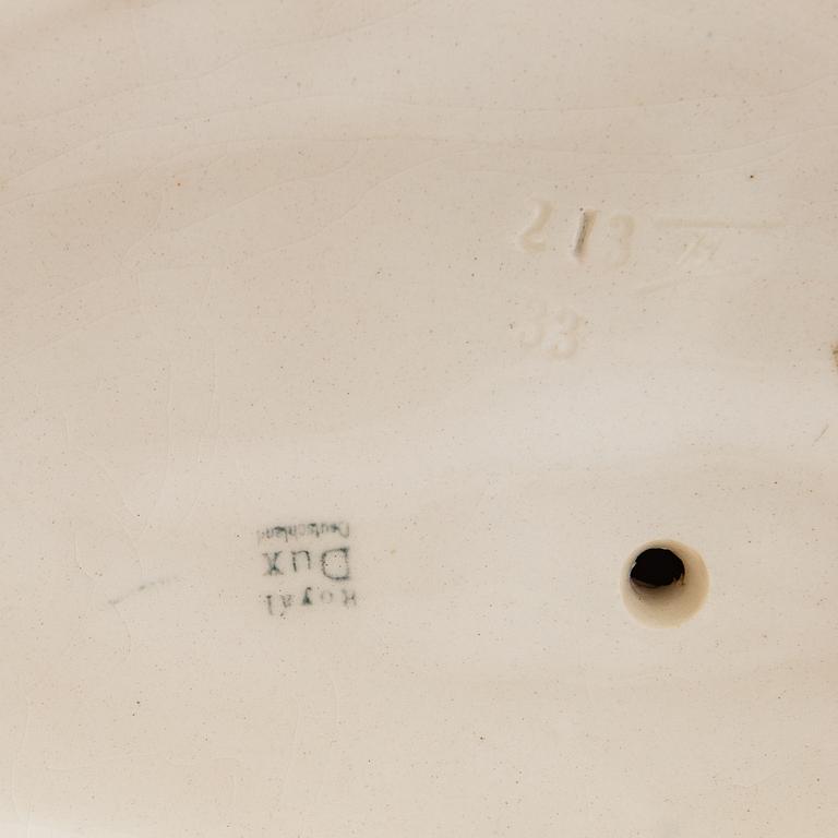 Elly Strobach figurine Royal Dux 1940s porcelain.