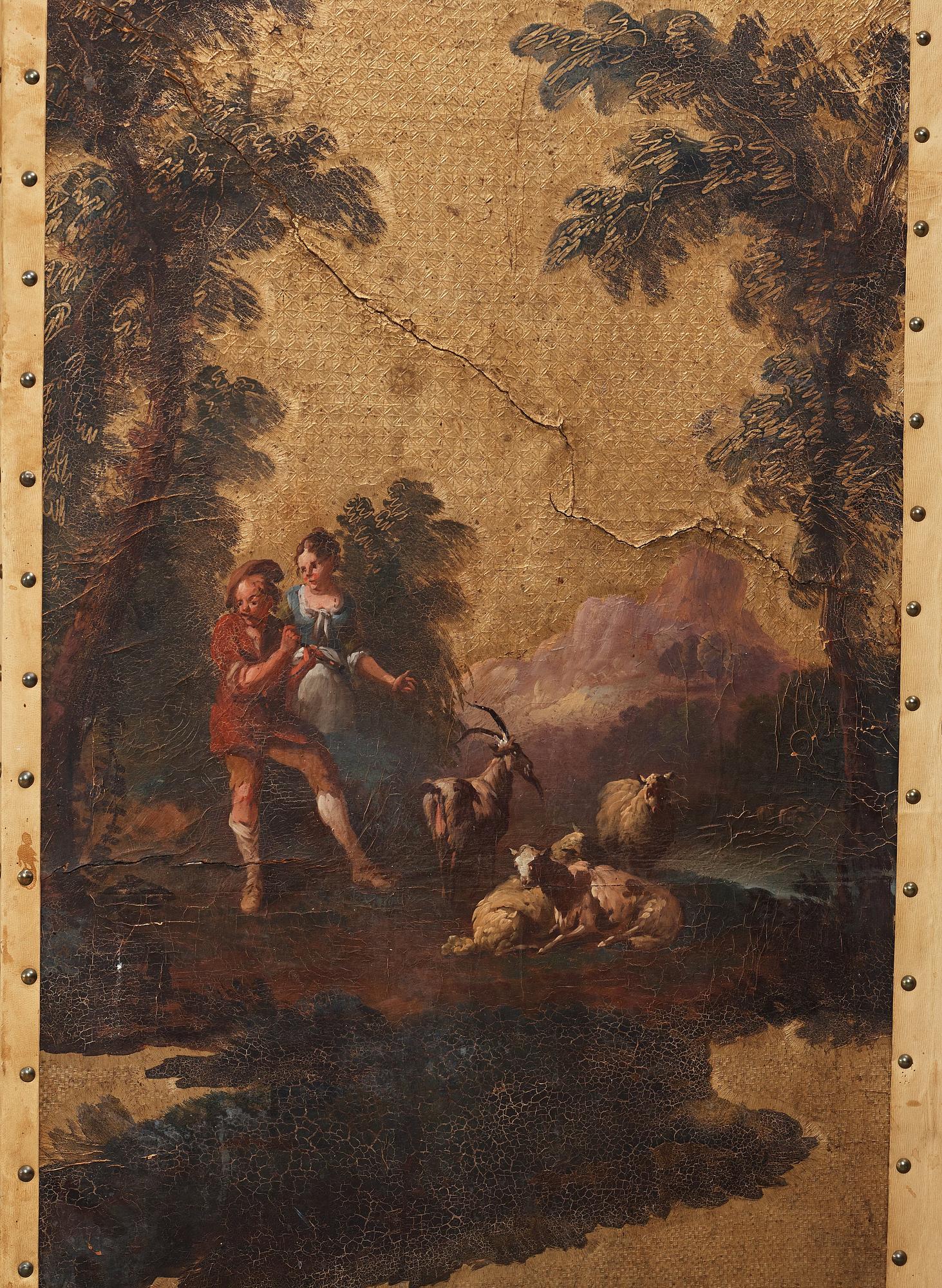SKÄRM, Frankrike, eller Holland, 1700-talets mitt.