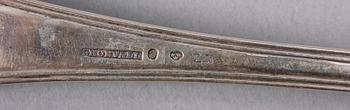 SKEDAR, 10 st, silver, modell Fransk Lilja, Gustaf Folcker resp Johan Petter Grönwall, Stockholm, 1830-1.