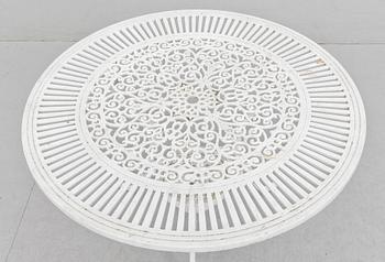 TRÄDGÅRDSMÖBLER, 6 delar, 1900-tal.