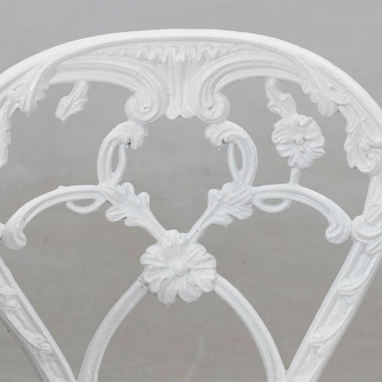 Trädgårdsgrupp, tre delar, J & C G Bolinder, Stockholm.