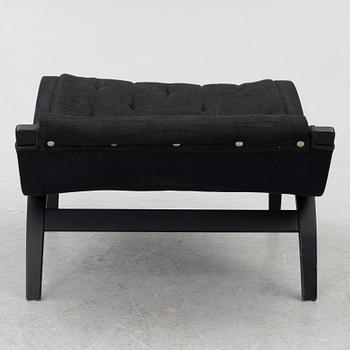 Bruno Mathsson, Armchair with footstool, 'Pernilla', Dux.