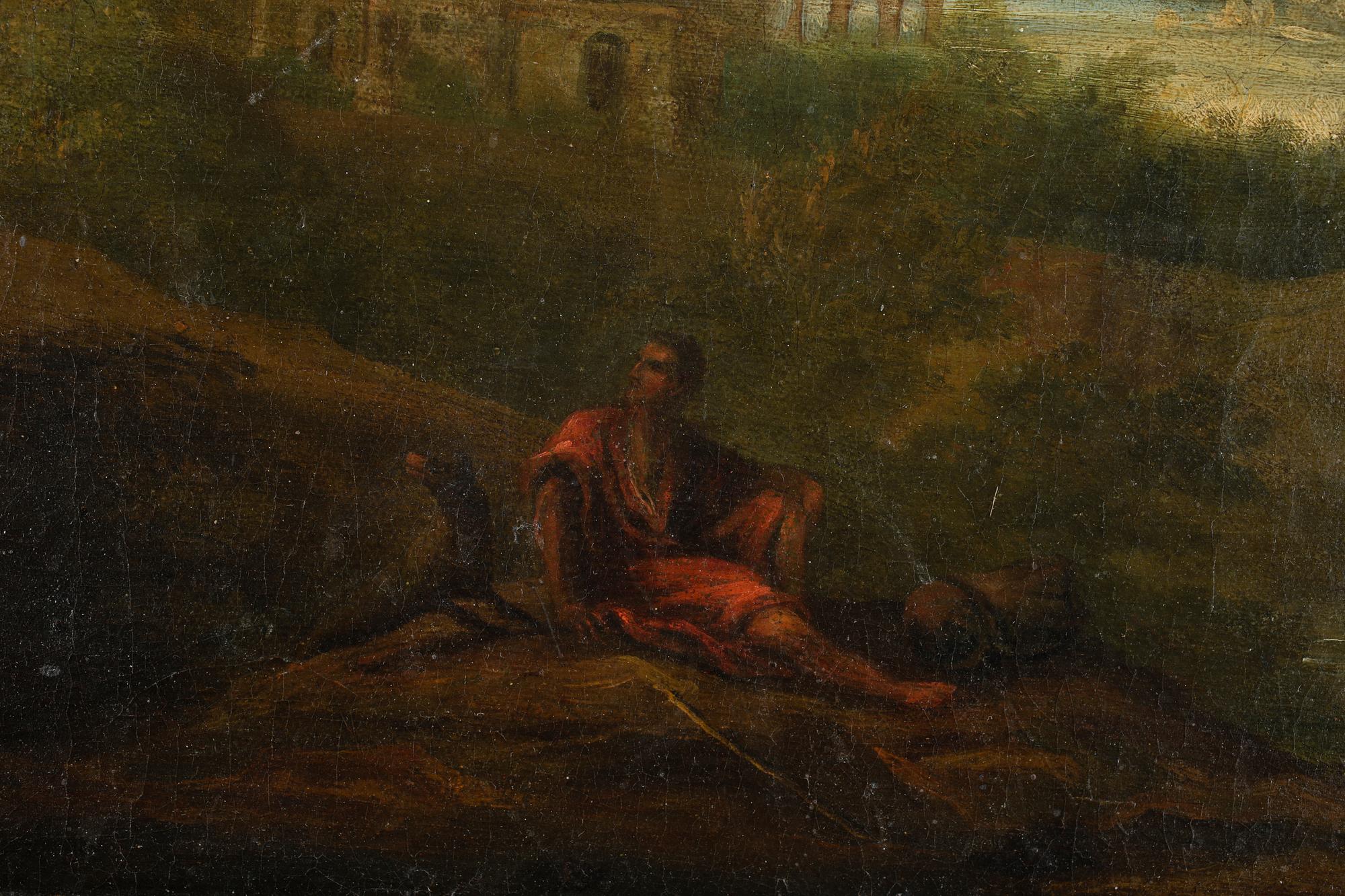 OKÄND KONSTNÄR, olja på duk, Italiensk skola, 1600-tal.