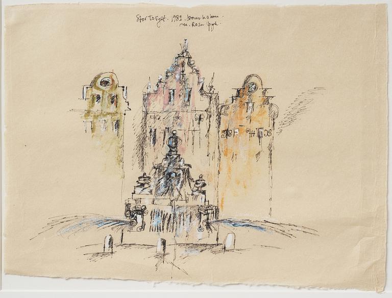 Madeleine Pyk, "Stortorget", 1982.