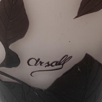 Arsall (Vereinigte Lausitzer Glaswerke), vas, Jugend, 1910-tal.