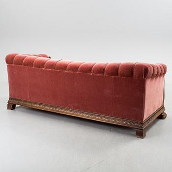 IVAR KREUGERS SOFFA OCH FÅTÖLJ, 1920-tal.