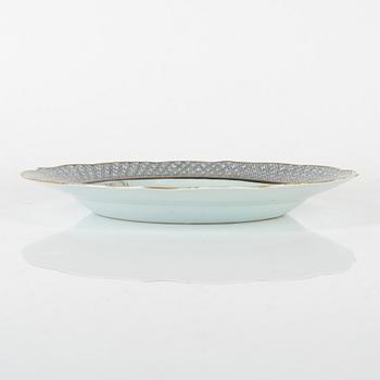 Tallrik, porslin, Kina, 1700-tal.