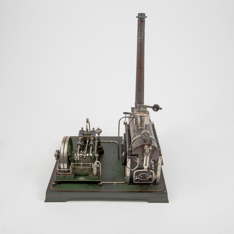 A Doll & Cie steam engine Germany 1930s.