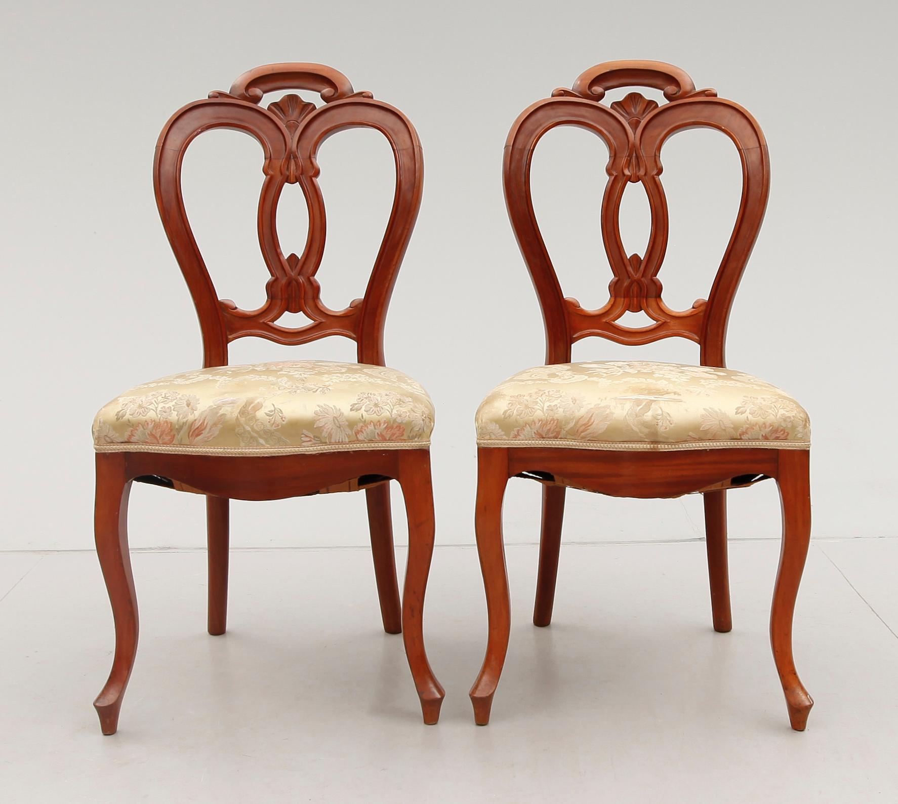 STOLAR, 6 st, 1800-talets andra hälft.