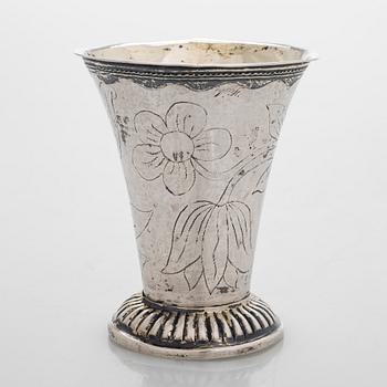 Petter Törnqvist, pikari, hopea, Hämeenlinna 1796.