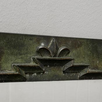 SPEGEL, art deco, brons, 1930-tal.