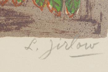 Lennart Jirlow, lithograph in colours, 1976, signed 437/460.