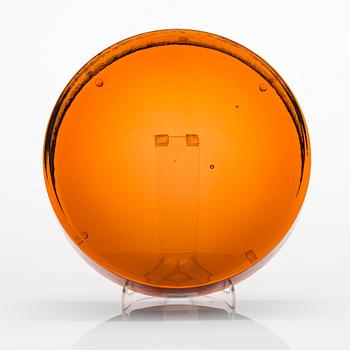 Harri Koskinen, an 'Concave' art glass, signed Harri Koskinen Iittala 2017, 21/100 1938.