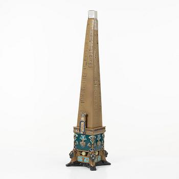 Lladró, figurine, "Thothmes I Obelisk (ochre)", Spain.